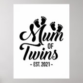 双子のムーム2021 ポスター (正面)