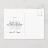 双子のメリー誕生写真の発表 ポストカード (裏面)