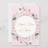 双子の三つ子ちゃんの名前を決める会 招待状 (裏面)