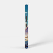 双子の下で広大なエイリアン砂漠を探検する宇宙飛行士 SAMSUNG GALAXYケース (右側面)