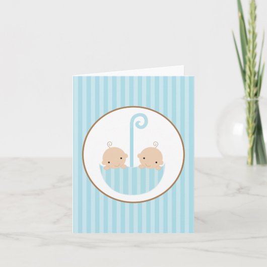 双子の傘 カード (正面)