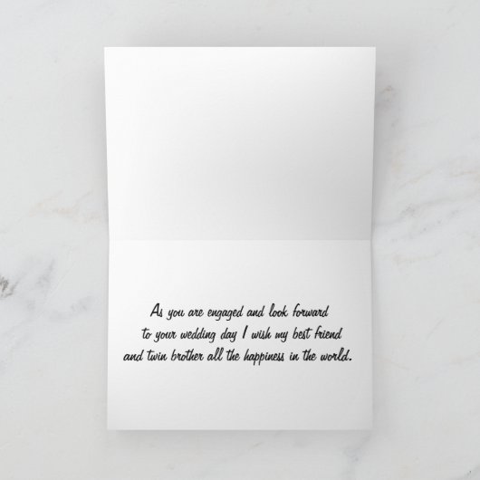 双子の兄弟の婚約願い 案内状 (内部)