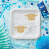 双子の卒業パーティープレート ペーパープレート (パーティー)