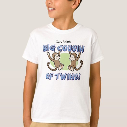 双子の大従姉妹モンキー発表 Tシャツ (正面)