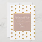 双子の女の子が着るかわいい服のベビーシャワー招待状 招待状 (裏面)