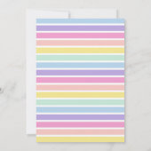 双子の女の子と男の子のハッピーキャンパーの誕生日招待状 招待状 (裏面)