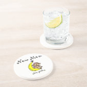 双子の女の子の新しいママのプレゼント コースター (側面)