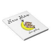 双子の女の子の新しいママのプレゼント ノートパッド (アングル)