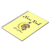 双子の女の子の新しい父の贈り物 ノートブック (左側)