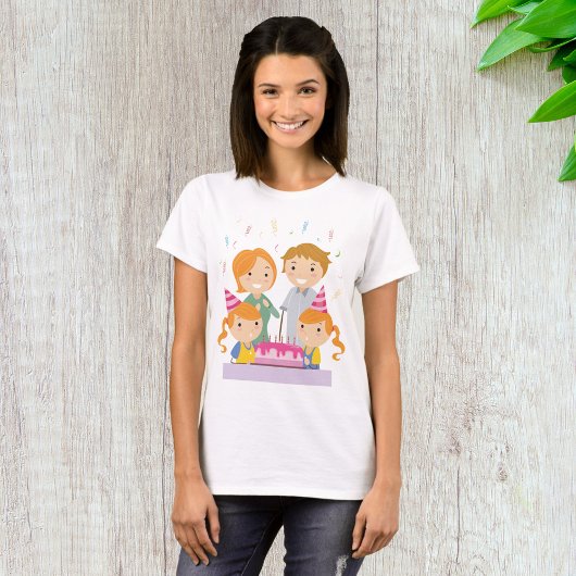 双子の女の子の誕生日 Tシャツ