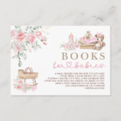 双子の女の子の赤ちゃん服の本 エンクロージャーカード (正面)