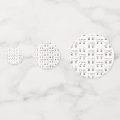 双子の女の子よ、カスタマイズF.赤ん坊の女の子の双子。 コンフェッティ (裏面)