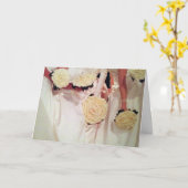 双子の姉妹最高の、結婚式の日の友人 カード (黄色い花)