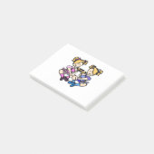 双子の娘 ポストイット (アングル)