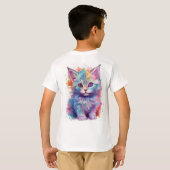 双子の子猫 Tシャツ (裏面フル)