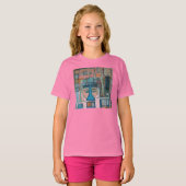 双子の子考えどものTシャツ Tシャツ (正面フル)