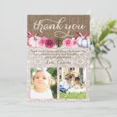 双子の宗教的サンキューカードとカボチャ サンキューカード (スタンド正面)