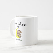 双子の少女の新しい母のTシャツとギフト マグカップ (正面左)