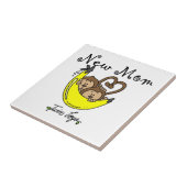 双子の少年たち新しい母の贈り物 タイル (側面)