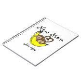 双子の少年たち新しい母の贈り物 ノートブック (左側)