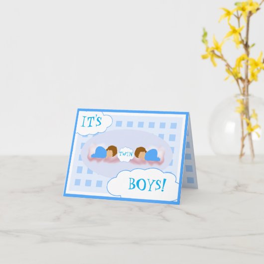 双子の少年だ！カード カード (黄色い花)