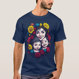 双子の少年の母 Tシャツ