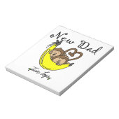 双子の少年サル新しい父の贈り物 ノートパッド (回転)