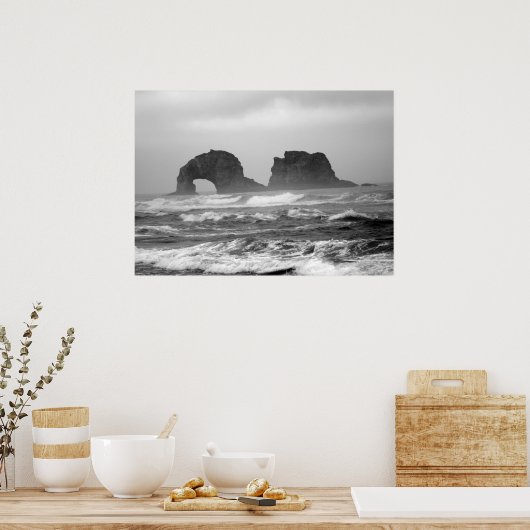 双子の岩 ポスター (キッチン)