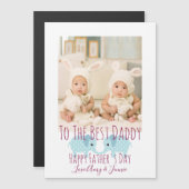 双子の幸せな父親の日 (正面/裏面)