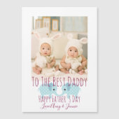 双子の幸せな父親の日 (正面)