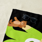 双子の形見パーソナライズされた ビーチタオル (インサイチュ)