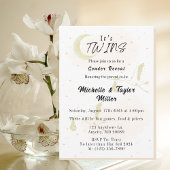 双子の性別発表です！ 招待状