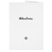 ***双子の愛****結婚式の日*** (裏面)