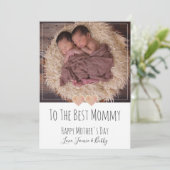 双子の最初の母の日 シーズンカード (スタンド正面)