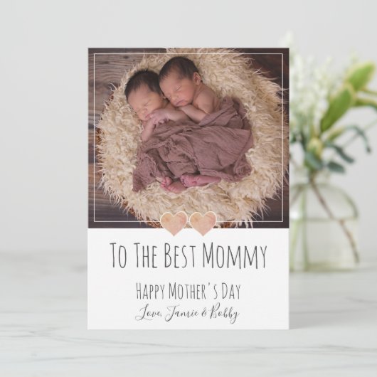 双子の最初の母の日 シーズンカード (スタンド正面)