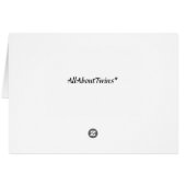 双子の最高の友友と花婿の結婚願い (裏面横)