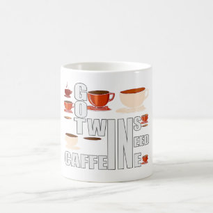 双子の母はカフェインを必要とする コーヒーマグカップ