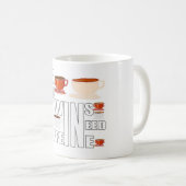 双子の母はコーヒーが必要だ コーヒーマグカップ (正面右)