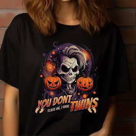 双子の母ハロウィーン、あなたは私の母の贈り物を怖がらせていない トライブレンドＴシャツ