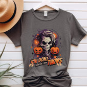 双子の母ハロウィーン、あなたは私の母の贈り物を怖がらせていない トライブレンドＴシャツ