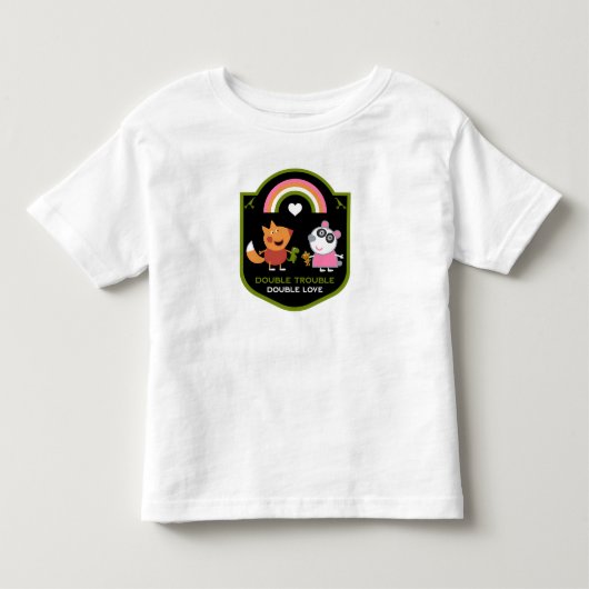 双子の母親 トドラーTシャツ (正面)