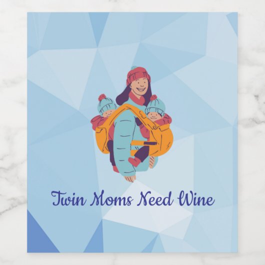 双子の母 ワインラベル (シングルラベル)