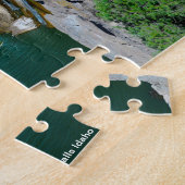 双子の滝アイダホ ジグソーパズル (側面)