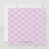 双子の男の子と女の子のベイビーシャワーの招待状 - 2つのさやに入ったエンドウ 招待状 (裏面)