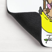 双子の男の子と女の子の新しいママTシャツ マウスパッド (コーナー)