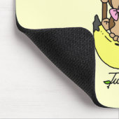 双子の男の子と女の子のTシャツとギフトのパパ マウスパッド (コーナー)