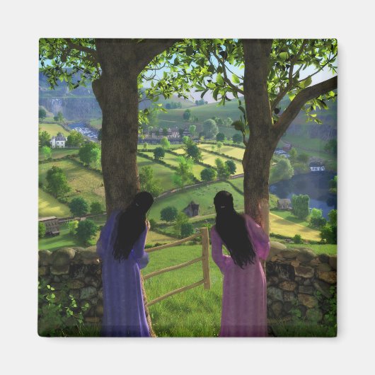 双子の磁石のグレン マグネット (正面)