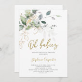 双子の緑の誘い 招待状 (正面/裏面)