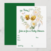 双子の蜂の招待状 招待状 (正面/裏面)