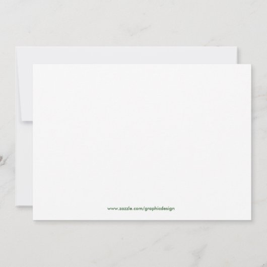 双子の誕生発表 案内状 (裏面)